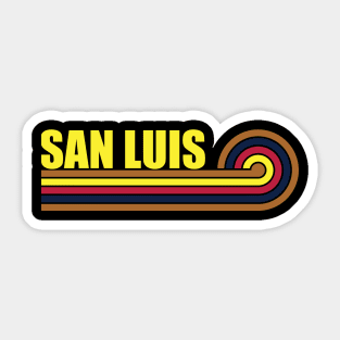 San Luis Arizona horizontal sunset 2 Sticker